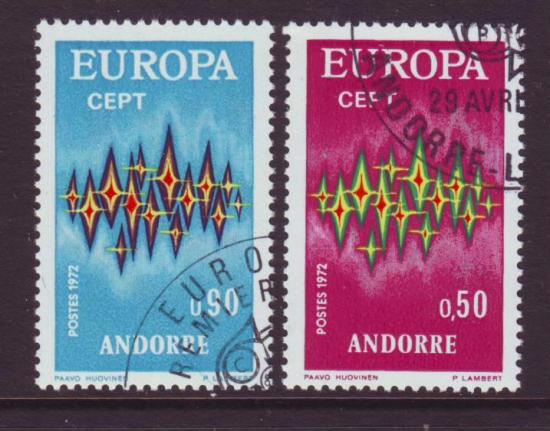 Europazegels gestempeld 3 