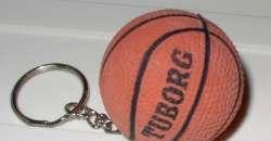 Sleutelhanger met orange balletje