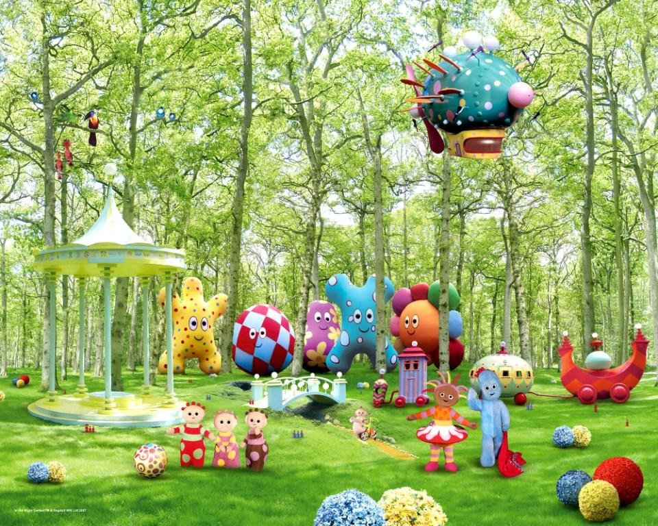 Walltastic Designer Behangpapier In The Night Garden