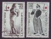 Foto 1 van Frankrijk gestempeld80 rode kruis 