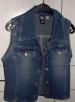 Foto 1 van Mouwloos jeansvestje (maat 140)