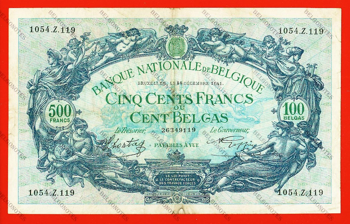 500 Francs Type '1887' 1941 * Lot 1902619119