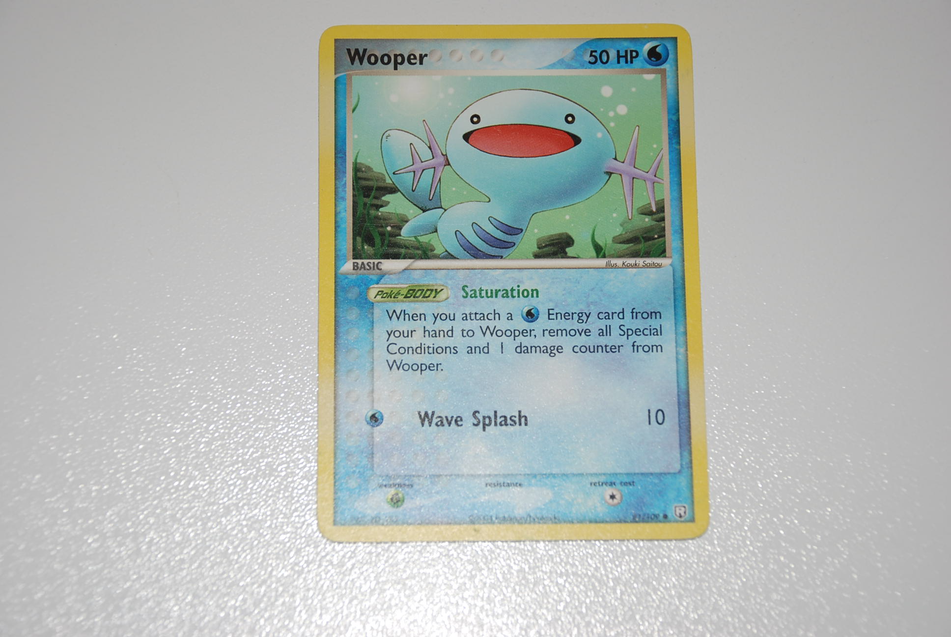 pokemon kaart wooper