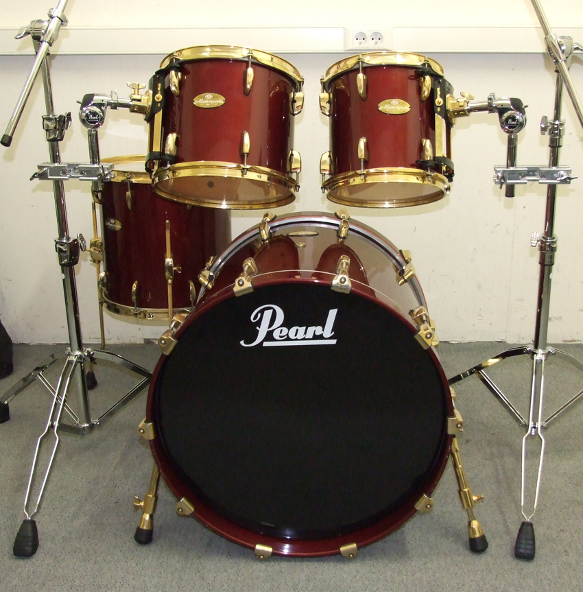 Pearl • Masterworks 4-piece shellset