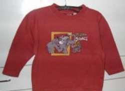 Oranje-rode sweater (5 jaar)