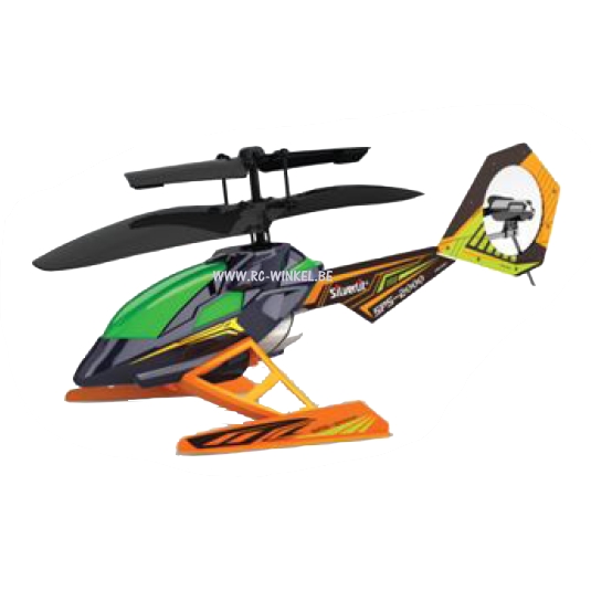Silverlit PicooZ Air Slide Oranje - Groen RC helikopter op afstandsbediening