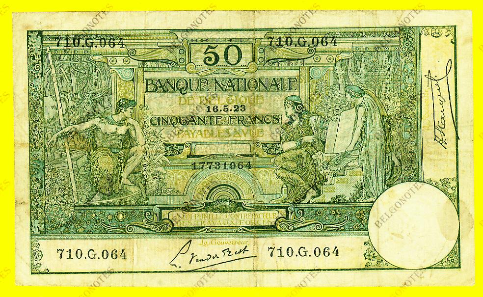50 Francs Type Montald 1923*Lot 1902611064