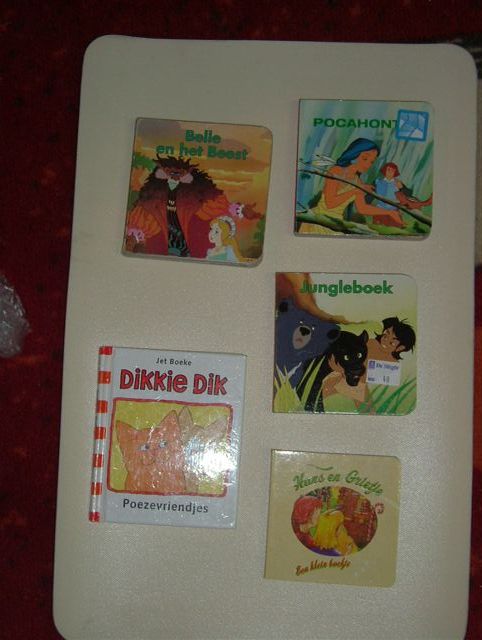 5 kleuterboekjes boekjes