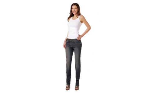 Tex4net Damesjeans skinnyjeans, mediumblauw/medium blue  mt34/36