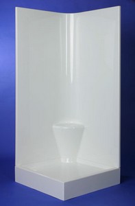 DC0001 BOX 80 L Inbouw Douchecabine
