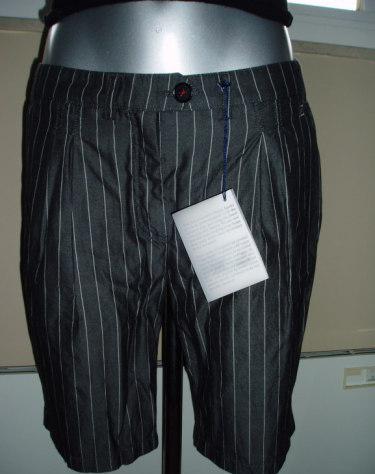 Broek Scapa grijze met fijne streep