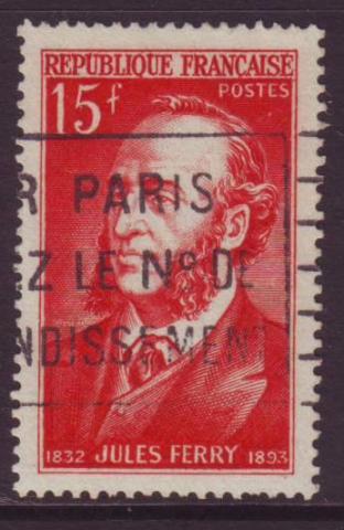 Frankrijk gestempeld 252 