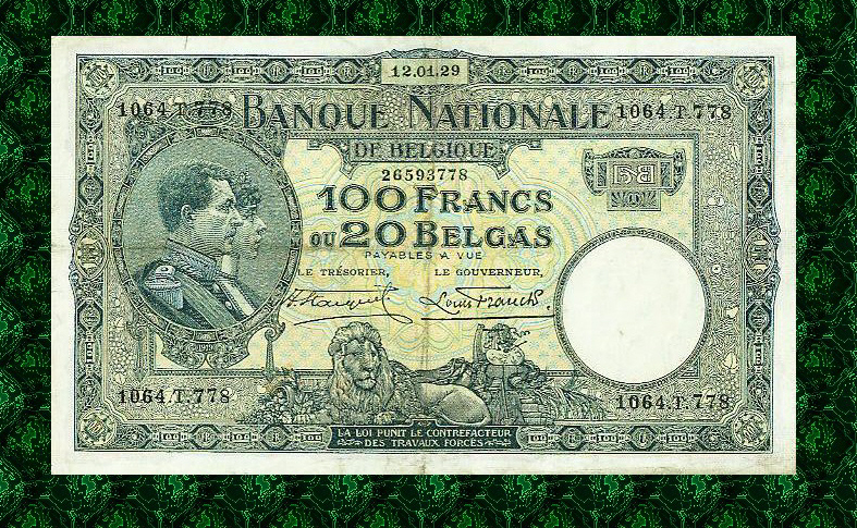 100 Francs Type Nat. reeks 1929*Lot 1902613778