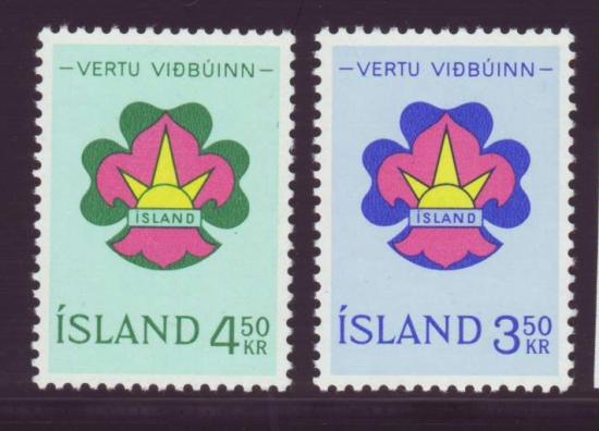 Thema scouts postfris IJsland 