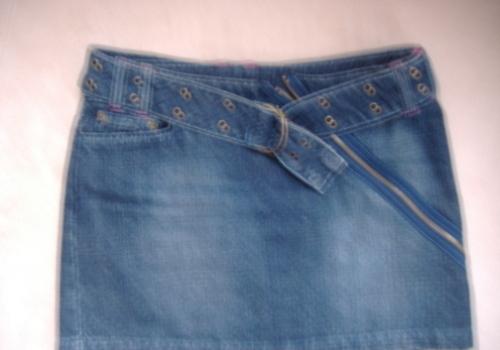 Kort jeansrokje NAF NAF Speciale detailles"38"