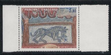 Frans Andorra nrs: 305 postfris