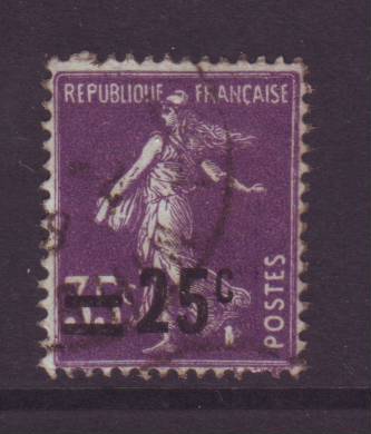 Frankrijk gestempeld nr. 218