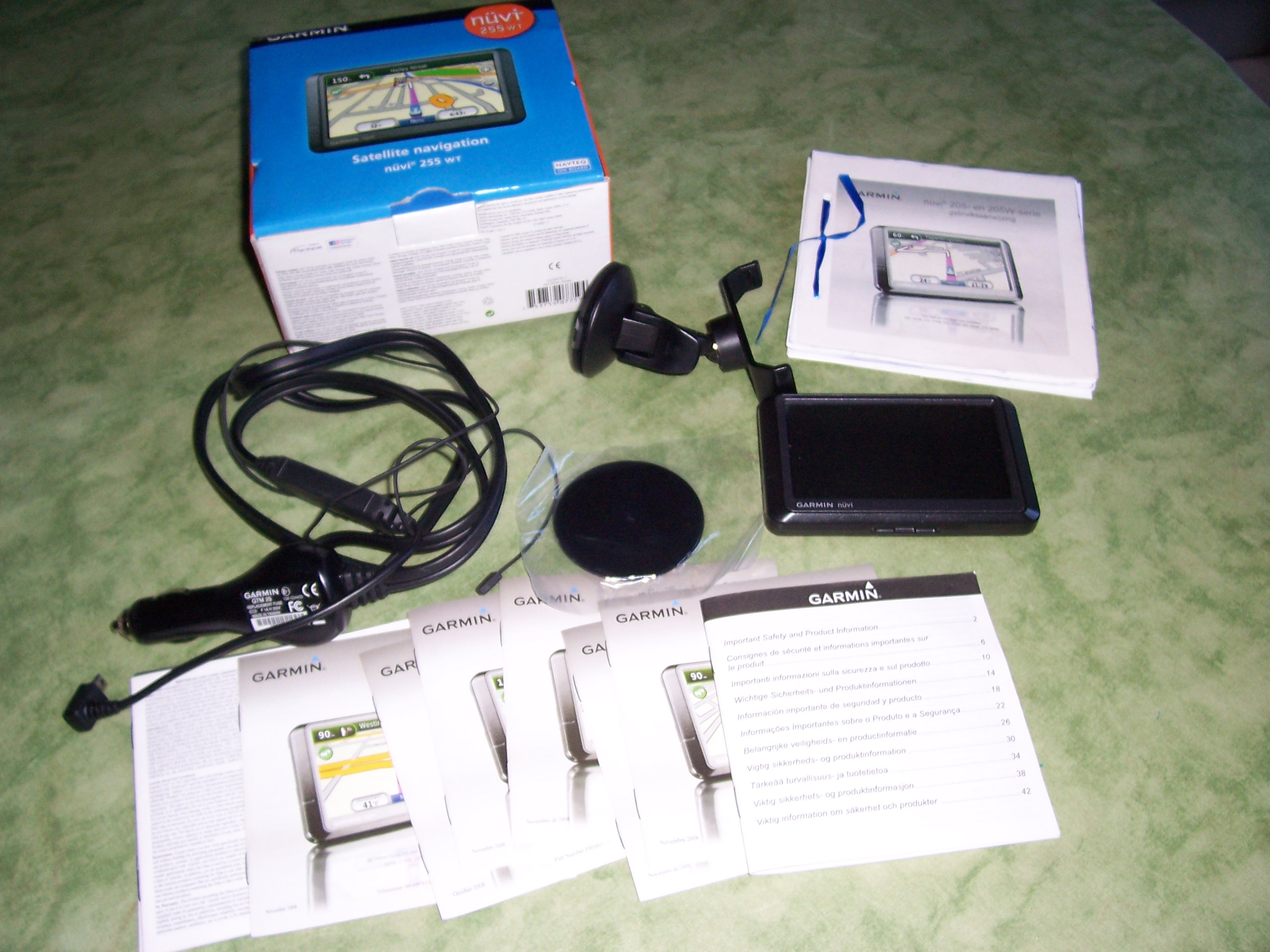 gps garmin nuvi 255wt
