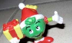 Figuurtje met kerstmuts