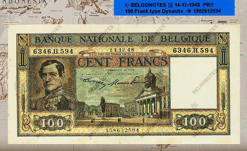 100 Francs Type Dynastie **ZFR**1948** Lot 1902612594