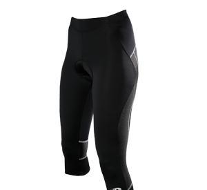 shimano indoor dames kniebroek zwart