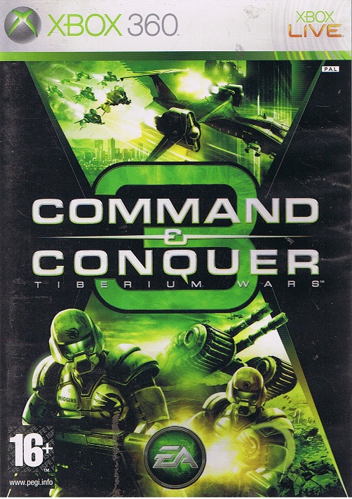 XBOX 360 GAME; Command and Conquer 3: Tiberium Wars