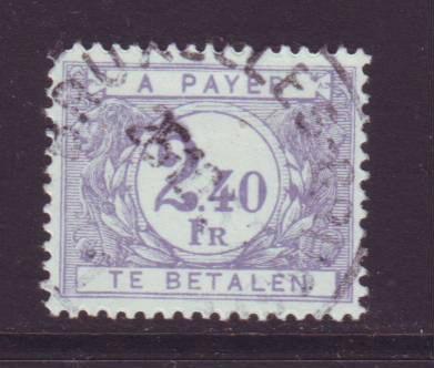 België takszegel nr. 58 