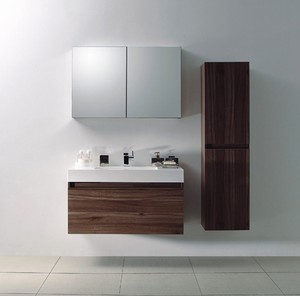 Badmeubel ESV-A-1000.0013 kleur walnut 