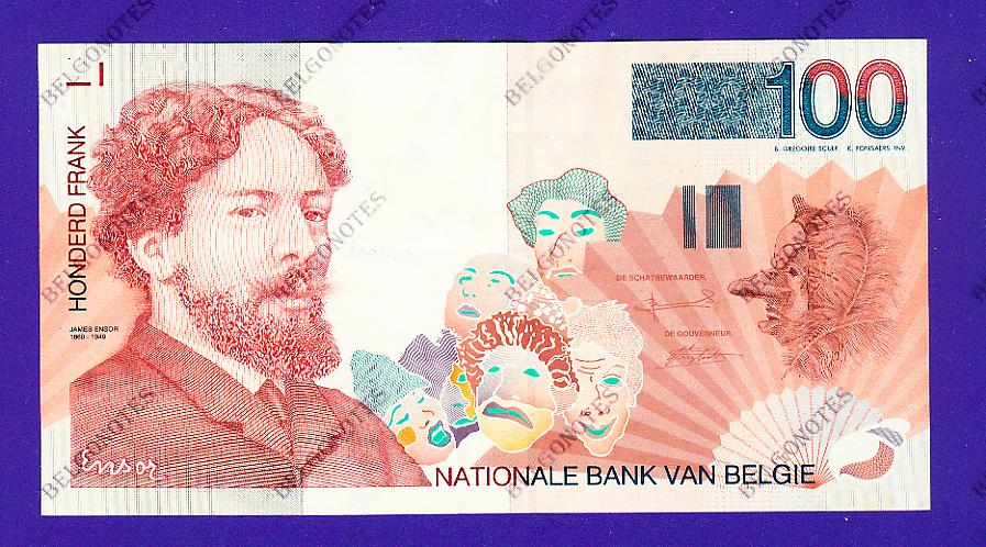 100 Francs Type Ensor **AUNC**  Lot 1902612751