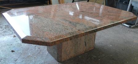 granieten salontafel 