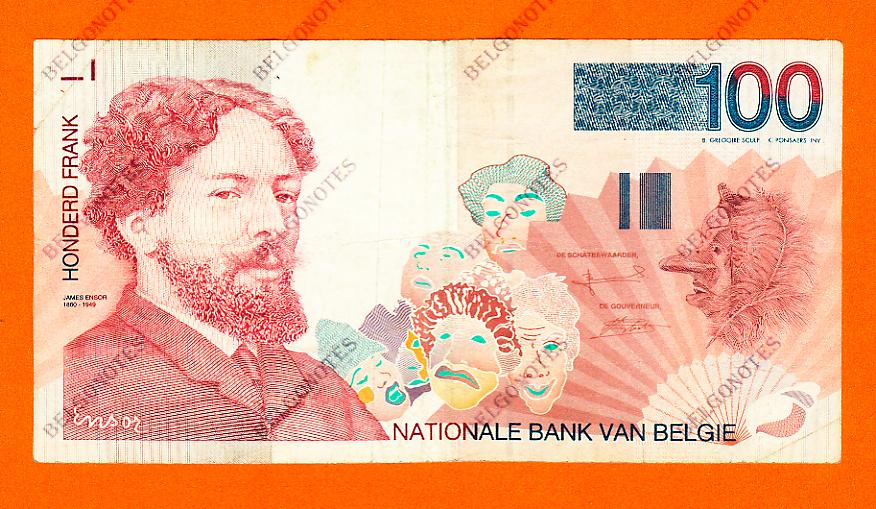100 Francs Type Ensor * Lot 1902610665