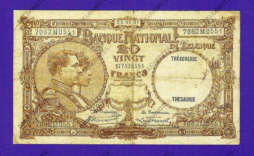 20 Francs Type '1919' *1931*Lot 1902610551