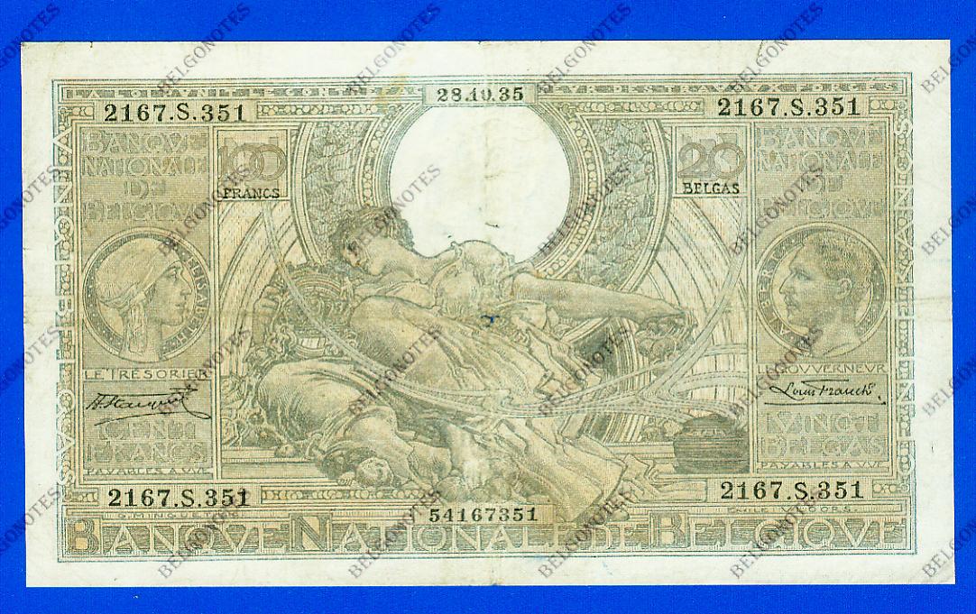 100 Francs Type Vloors 1935*Lot 1902617351