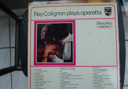 Ray Colignon plays operetta.L.P.