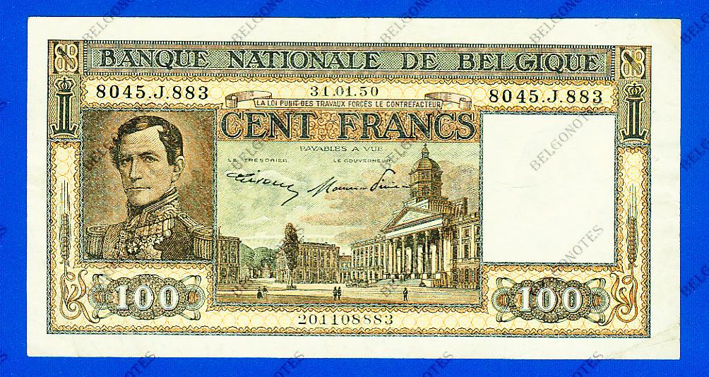 100 Francs Type Dynastie*1950*Lot 1902618883