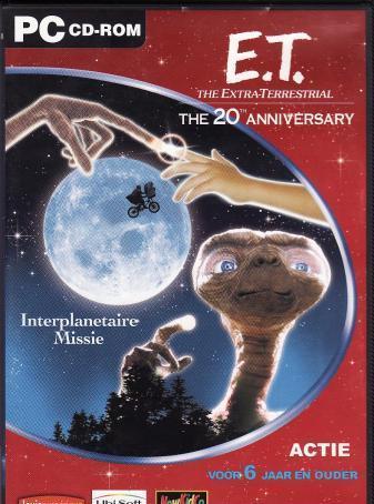 PC cd-rom ET: Ga op reis naar de sterren