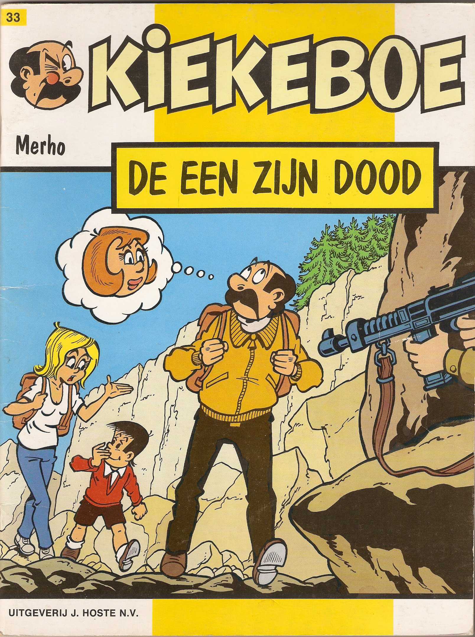 KIEKEBOE 33 eerste druk 1986