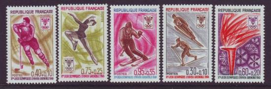 Frankrijk postfris103 Olympische winterspelen