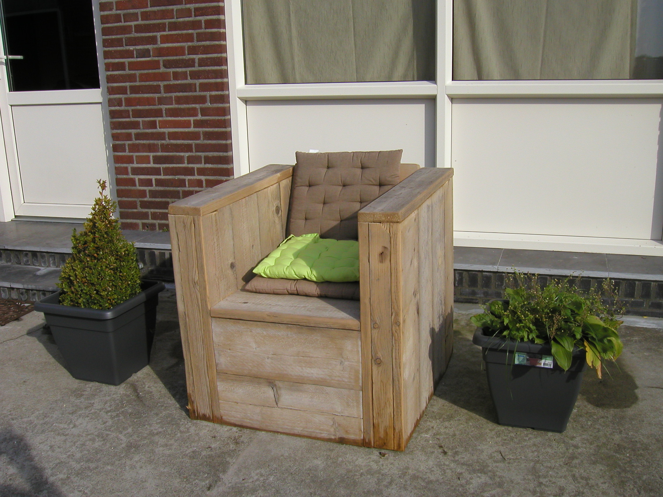 Steigerhouten meubels