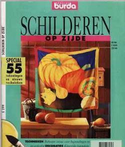 Schilderen op zijde, special burda