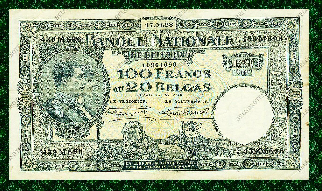 100 Francs Type Nat. reeks 1928*Lot 1902611696