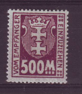 Duitsland: Danzig nr. TX25
