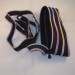 Foto 3 van Zipit Clutch Handvat Zwart + Regenboog zipper