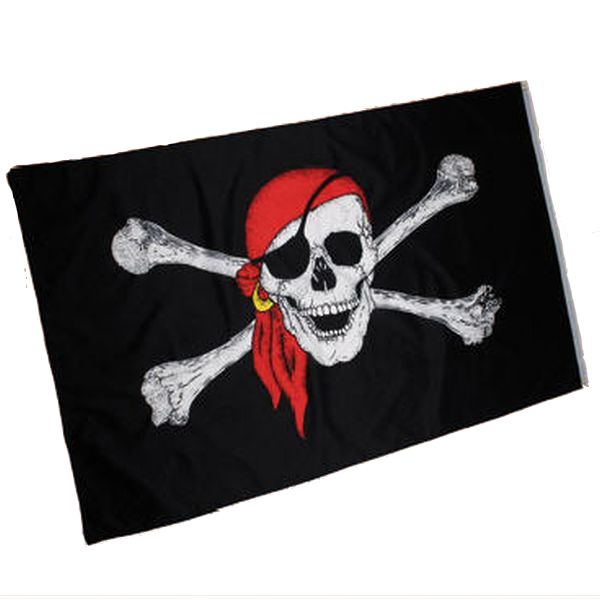 Piraten Vlag 90 x 150 cm - Design 4