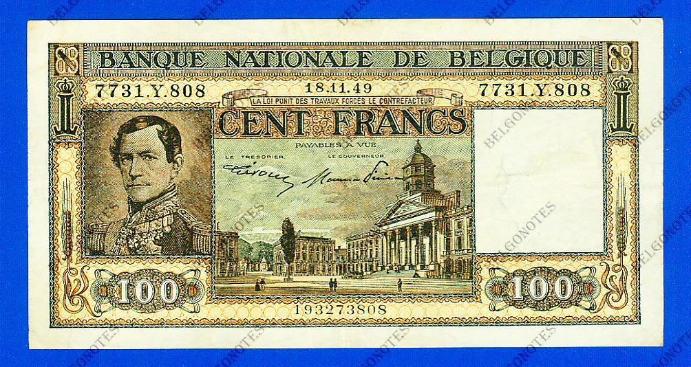 100 Francs Type Dynastie*1949*Lot 1902613808