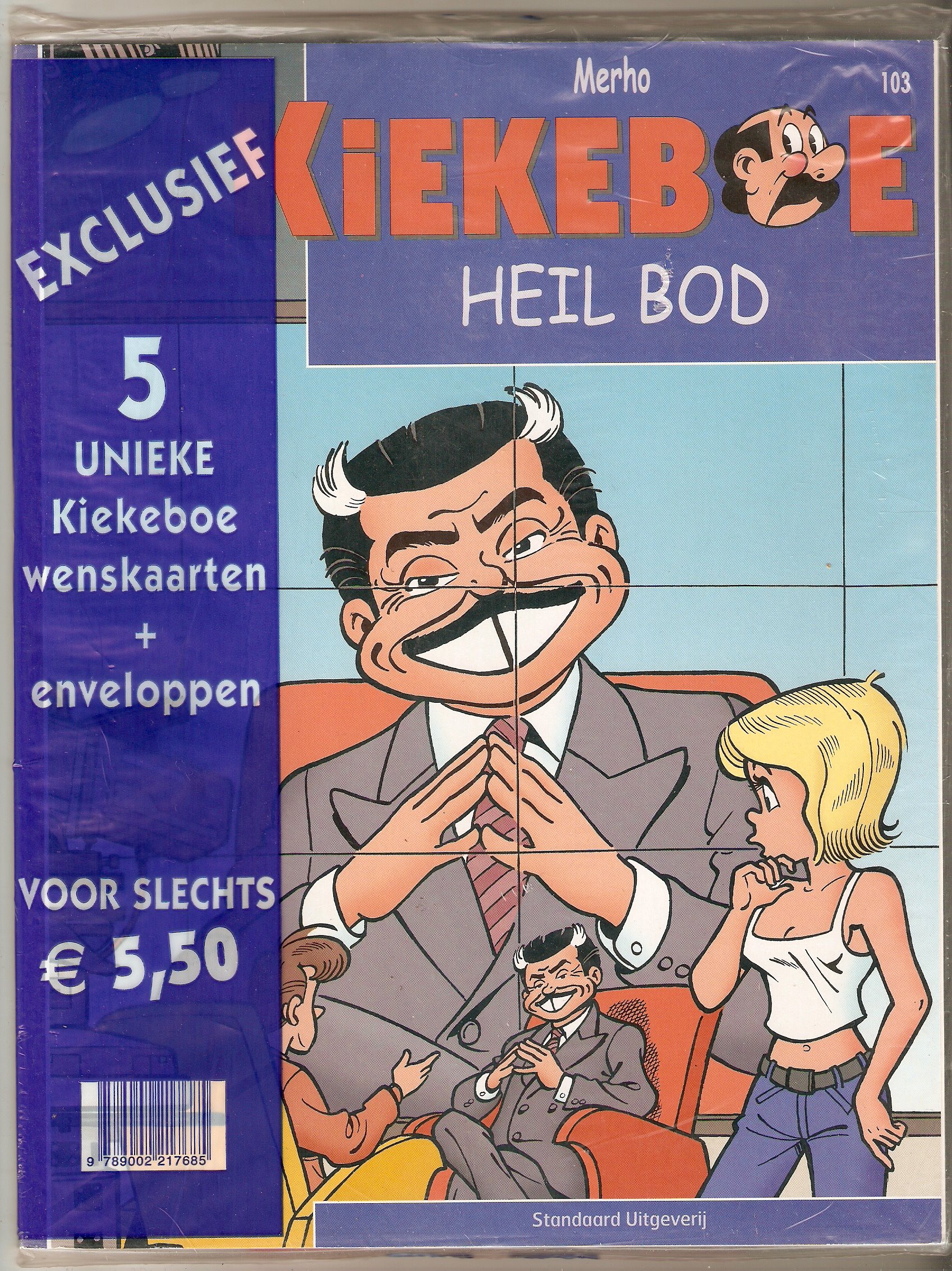 Kiekeboe 103 eerste druk Heil Bod