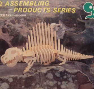 3D-Kit Model Dinosaurus Dimetrodon