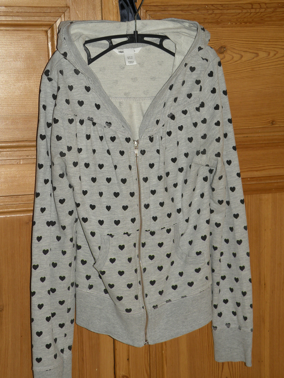 Grijze vest maat 170