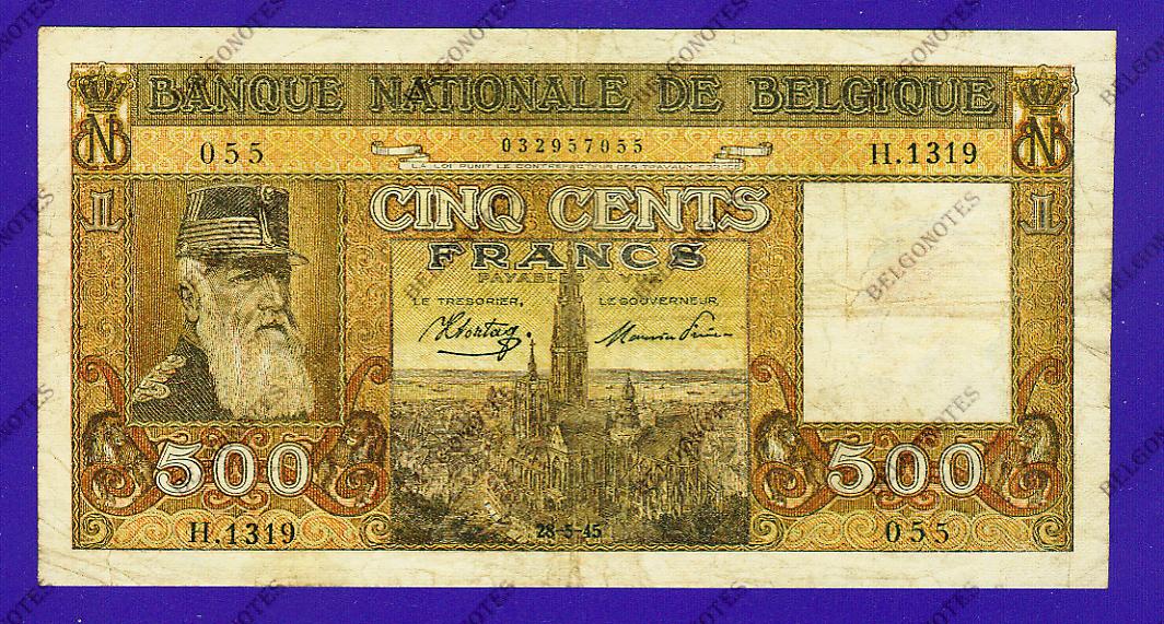 500 Francs Type Dynastie 1945 * Lot 1902617055