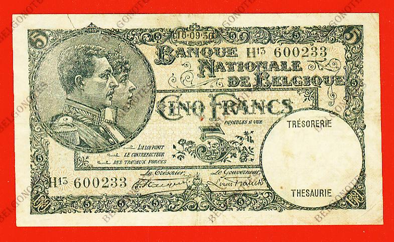 5 Francs Type '1919' *1930*Lot 1902610233